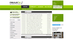 Desktop Screenshot of nieuws.be